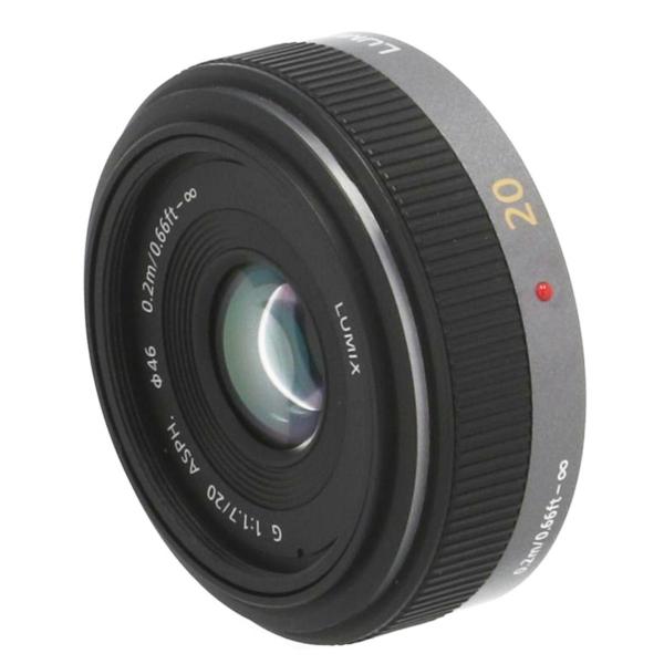 Panasonic パナソニック/交換レンズ/20mm/H-H020/BR9LB003760/Bランク/82【中古】 Panasonic（パナソニック） パナソニック/交換レンズ/20mm/H-H020