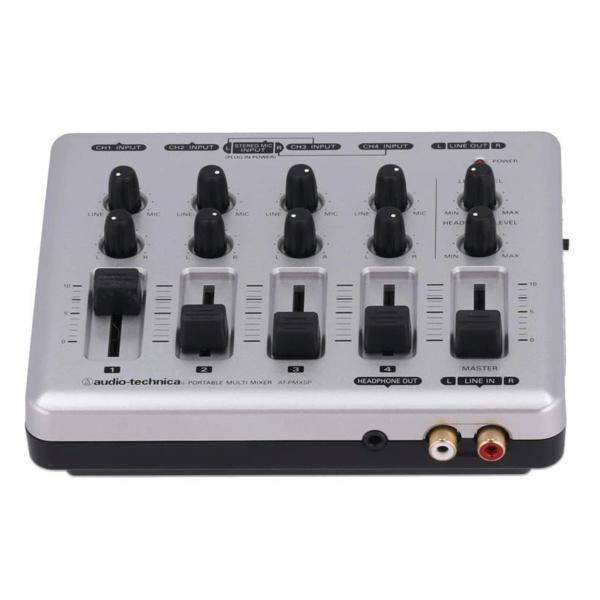 【未使用品】オーディオテクニカ ポータブル マルチミキサー AT-PMX5 AT-PMX5P】audio-technica ポータブルマルチミキサー [サウンド