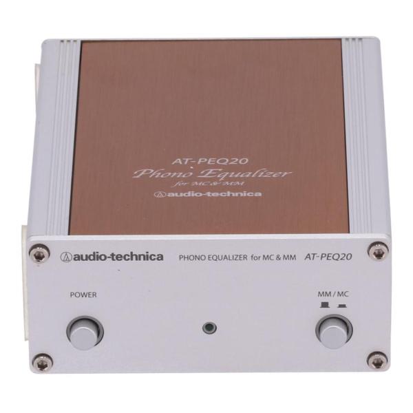 audio-technica フォノイコライザー at-peq20 AT-PEQ20｜アナログ：アクセサリー｜オーディオテクニカ