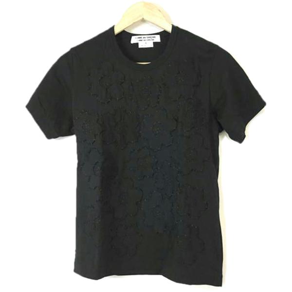 COMME des GARCONS コムデギャルソン/花モチーフ半袖Tシャツ/RM-T1018/Bランク/51【中古】 COMME des GARCONS（コムデギャルソン） コムデギャルソン/花モチーフ