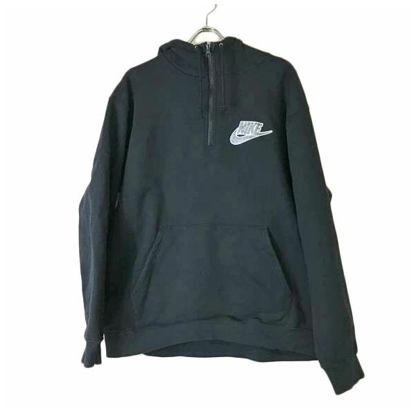 Supreme×NIKE シュプリーム×ナイキ/ハーフジップフーデットスウェットシャツ/DB2842-010/Bランク/51【中古】 Supreme×NIKE シュプリーム×ナイキ/ハーフジップフーデットスウェット