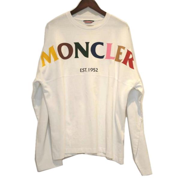 MONCLER（モンクレール） モンクレール/ロゴ長袖Tシャツ/L/メンズ