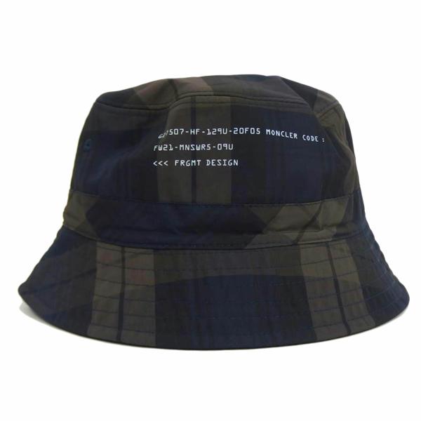 MONCLER GENIUS リバーシブルハット MONCLER GENIUS リバーシブルハット Moncler: ネイビー＆ブラック