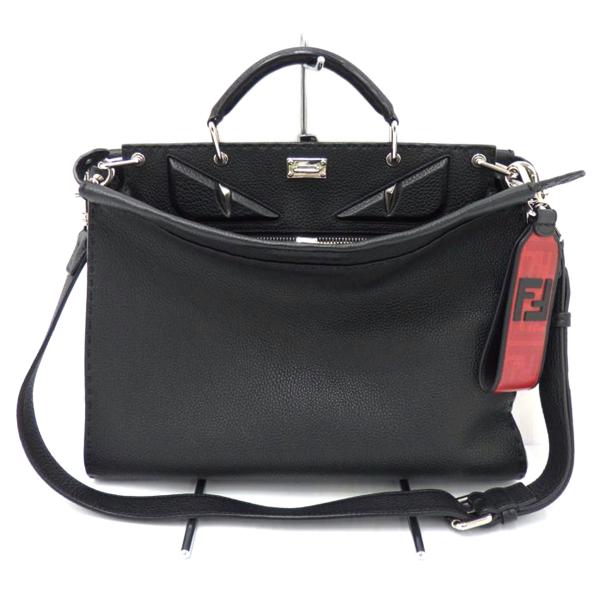 FENDI フェンディ/ピーカブー/2WAYバッグ/7VA388/ブランドバック/ABランク/77【中古】 :9261180713703:ワンダーレックスヤフー店 通販 美品 フェンディ 2Wayレザービジネスバッグ ハンドバッグ アイコニックエッセンシャル 7VA476ADM7F0R2A ピーカブー メンズ FENDI 中古