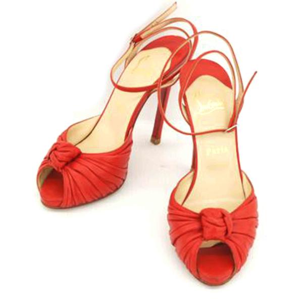 br>C.Louboutin クリスチャン・ルブタン/オープントゥパンプス/#37.5