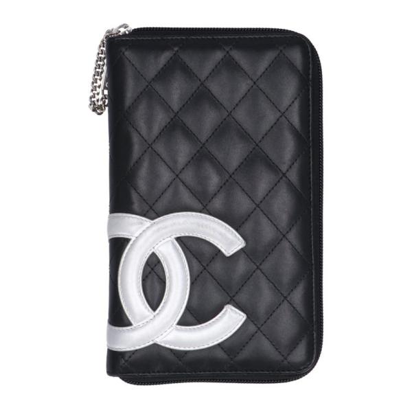 CHANEL カンボンライン オーガナイザー 長財布 CHANEL（シャネル） シャネル/カンボンラインオーガナイザーラウンド長