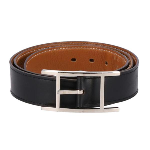 HERMES エルメス/Hバックルベルト/リバーシブル/約85−92cm/□L