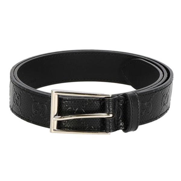グッチシマ GUCCI スクエアバックルベルト/474313/480***/95/38