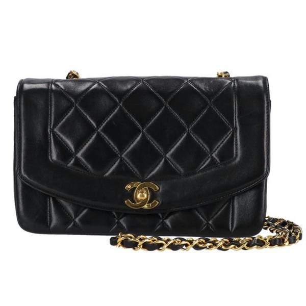 CHANEL シャネル/マトラッセラムスキンダイアナフラップショルダー/385****/ABランク/75【中古】 CHANEL（シャネル） シャネル/マトラッセラムスキンダイアナフラップ