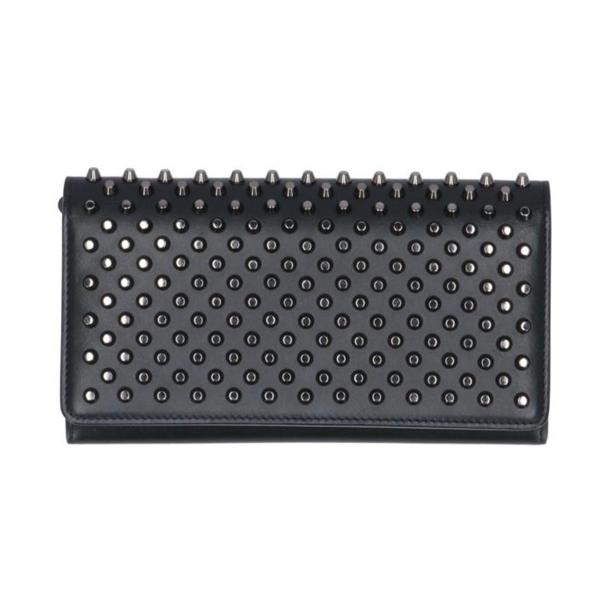 C.Louboutin クリスチャンルブタン/スパイクZIP長財布/ブランドバック/ABランク/21【中古】 C.Louboutin クリスチャンルブタン/スパイクZIP長財布/ブランドバック