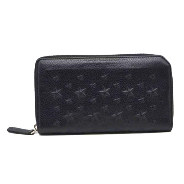 美品　ジミーチュウ　ラウンドファスナー　白黒　エンボスロゴ　本革 楽天市場】Jimmy Choo ジミーチュウ ラウンドファスナー長財布