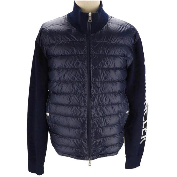 MONCLER（モンクレール） モンクレール/ダウン切替ニットジャケット/C