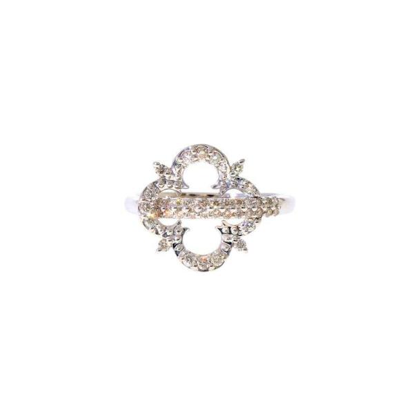 br>K18WGダイヤリング0.38ct/#15/ABランク/67【中古】 : ワンダー  