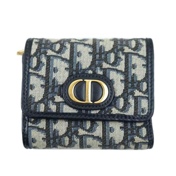 Dior ディオール/トロッターミニウォレット/46-*******/SAランク/67【中古】 Dior ディオール/トロッターミニウォレット/46-*******/SAランク/67