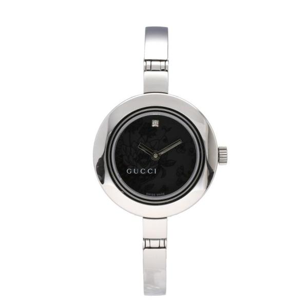 GUCCIグッチ/バングルウォッチ・1Pダイヤ/レディース/クオーツ/105/107