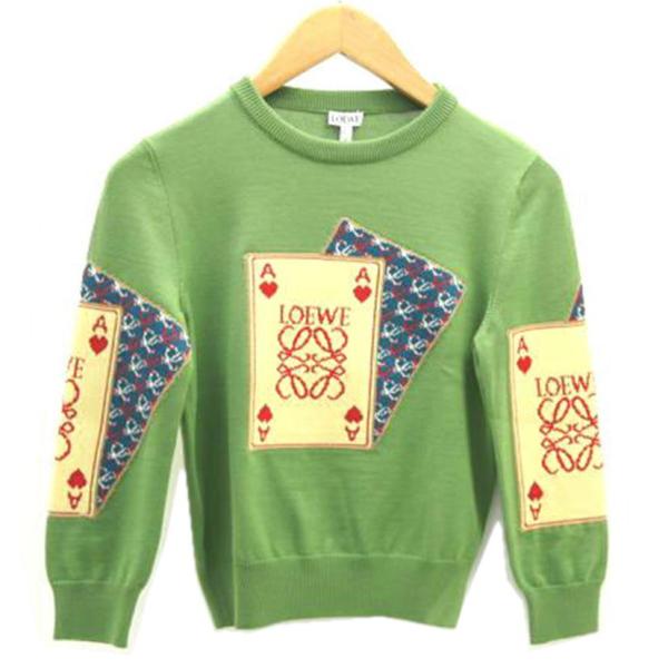 LOEWE（ロエベ） ロエベ/トランプ柄ニット/XS/レディースインナー/AB