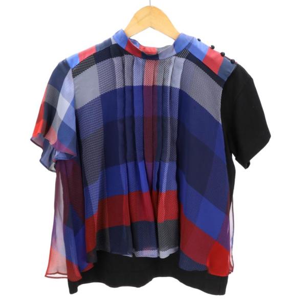 sacai  サカイ/チェックレイヤードブラウス/レディースインナー/Bランク/75【中古】 wonderrex-ec_9261181035941