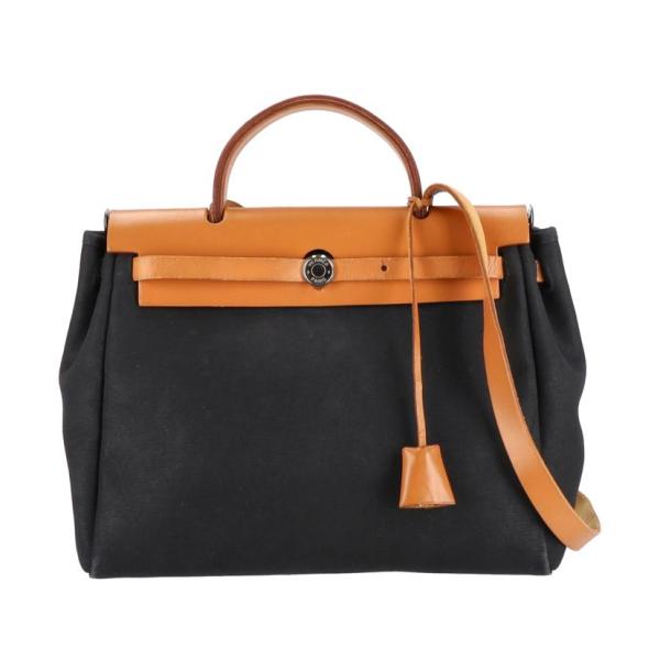 美品！HERMES　エールライン　トートMM ハンドバッグ　カデナ付き　キー付き wonderrex-ec_9261181092678