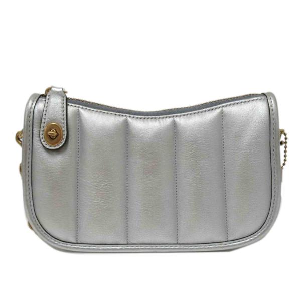 COACH/チェーンミニショルダーバック/シルバー/C6746/M21**/Bランク/63【中古】 COACH/チェーンミニショルダーバック/シルバー/C6746/M21**/Bランク/63