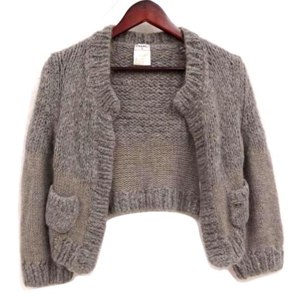 CHANEL シャネル/ニット ローゲージカーディガン/P31435K00538/Cランク/82【中古】 CHANEL（シャネル） シャネル/ニット ローゲージカーディガン