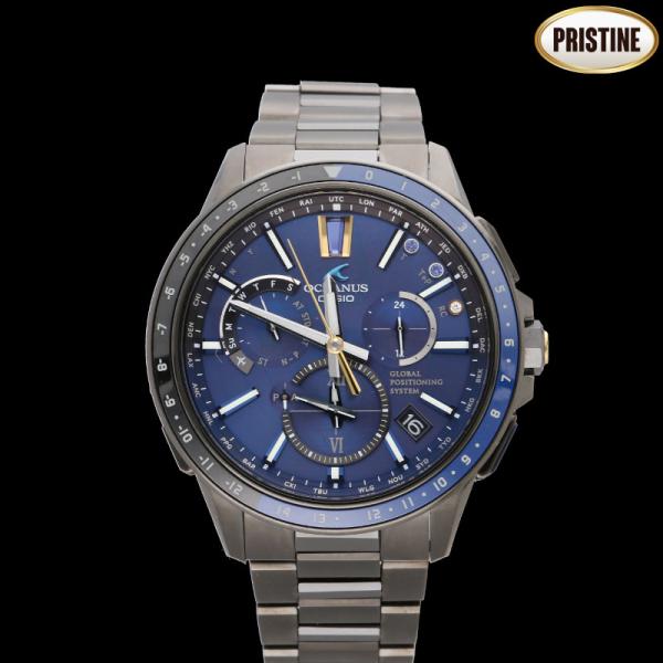 【Pristine Condition】CASIO カシオ/オシアナス・2016バーゼル限定モデル/GPSソーラー/OCW-G1100S-1AJR/G11*****/SAランク/75【中古】 CASIO（カシオ） カシオ/オシアナス・2016バーゼル限定モデル/GPS