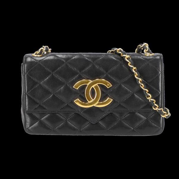 【Rare＆Vintage ARCHIVE】CHANEL  シャネル/デカココマトラッセ ラムスキンミニチェーン ショルダー/093****/ABランク/75【中古】 CHANEL（シャネル） シャネル/デカココマトラッセ ラムスキンミニ
