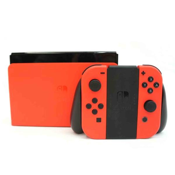 数回のみ使用 任天堂 ニンテンドースイッチ HEG-001 有機ELモデル マリオレッド 動作確認済み Nintendo Switch 付属品完品 札幌市 清田区 平岡 Nintendo 任天堂/Nintendo Switch 有機ELモデル マリオレッド/HEG-S