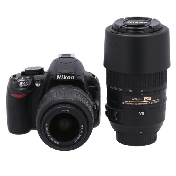 Nikon ニコン/デジタル一眼/D3100 ダブルズームキット/2116215/Bランク