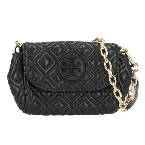 TORY BURCH トリーバーチ/ミニショルダーバッグ/ブラック/Aランク/18【中古】 TORY BURCH（トリーバーチ） トリーバーチ/ミニショルダーバッグ