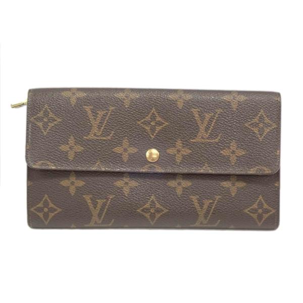 【美品】ルイヴィトン モノグラム ポシェット ポルトモネクレディ M61725 LOUIS VUITTON（ルイ・ヴィトン） ルイ・ヴィトン/ポシェット ポルト