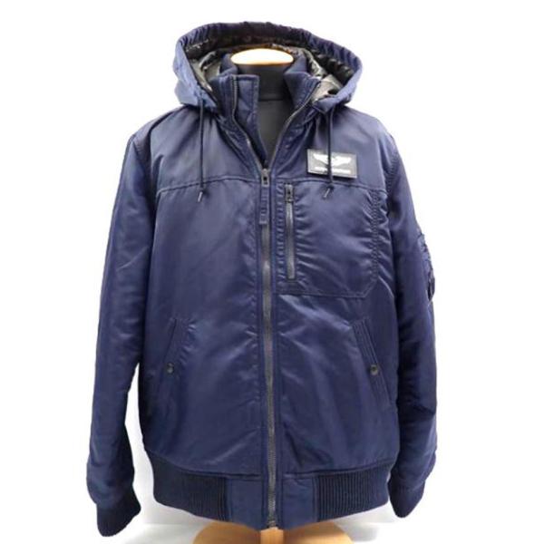ALPHA アルファ/フーデッドリブJKT/TA1672-067/XL/Bランク/62【中古】 wonderrex-ec_9264621722647