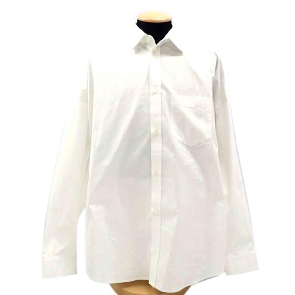 BALENCIAGA/バックロゴオーバーサイズシャツ/725395 TYB18/ABランク/62【中古】 BALENCIAGA/バックロゴオーバーサイズシャツ/725395 TYB18/ABランク/62