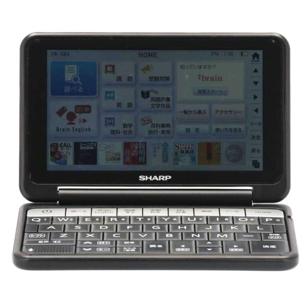ほぼ未使用品 SHARP Brain 電子辞書 SHARP シャープ/電子辞書/Brain PW-SH4/7U901668/パソコン関連/B