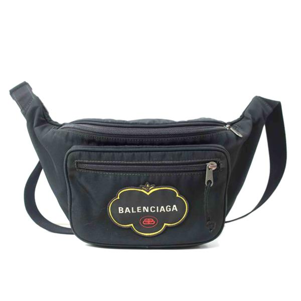 BALENCIAGA バレンシアガ/EXPLORER ボディバッグ ブラック/ブランドバック/Bランク/65【中古】 br>BALENCIAGA バレンシアガ/EXPLORER ボディバッグ ブラック/Bランク