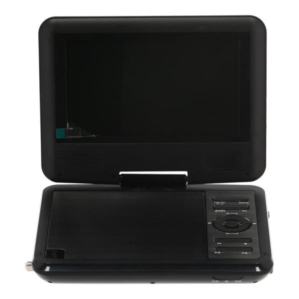 ポータブルディスクプレーヤー TEES 夢グループ/ポータブルDVD プレーヤー/PDVD-W727-BK