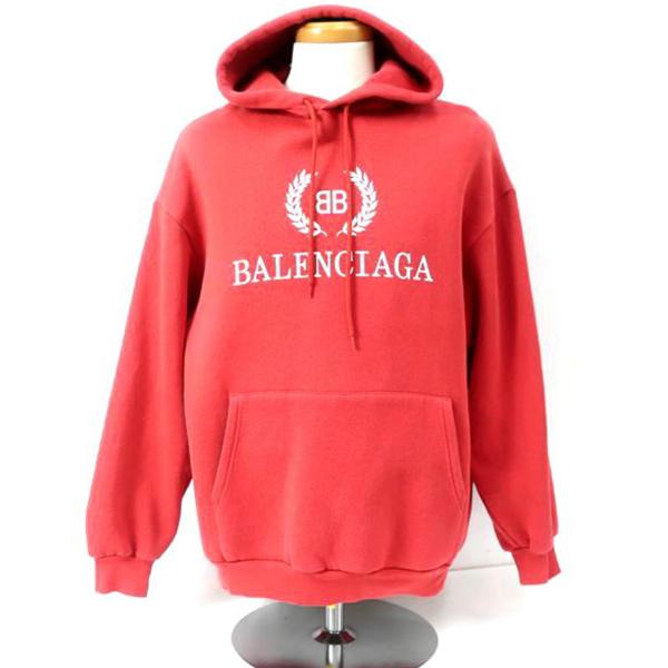 Balenciaga パーカー Masking tape oversized zip-up hoodie