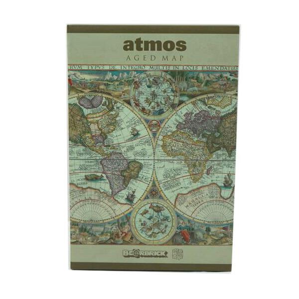 MEDI COM TOY メディコムトイ/BE@RBRICK atmos AGED MAP 100%&amp;400%/ABランク/67【中古】 612171-01.jpg