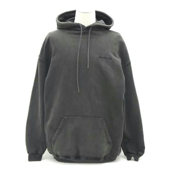 【BALENCIAGA】バックロゴフーディ 芸能人多数着用 BALENCIAGA】バックロゴフーディ 芸能人多数着用