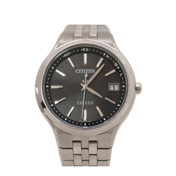 CITIZEN シチズン/EXCEED/TITANIUM/電波ソーラー/AS7040-59E/871******/時計/Bランク/69【中古】 CITIZEN（シチズン） シチズン/EXCEED/TITANIUM/電波ソーラー/AS7040