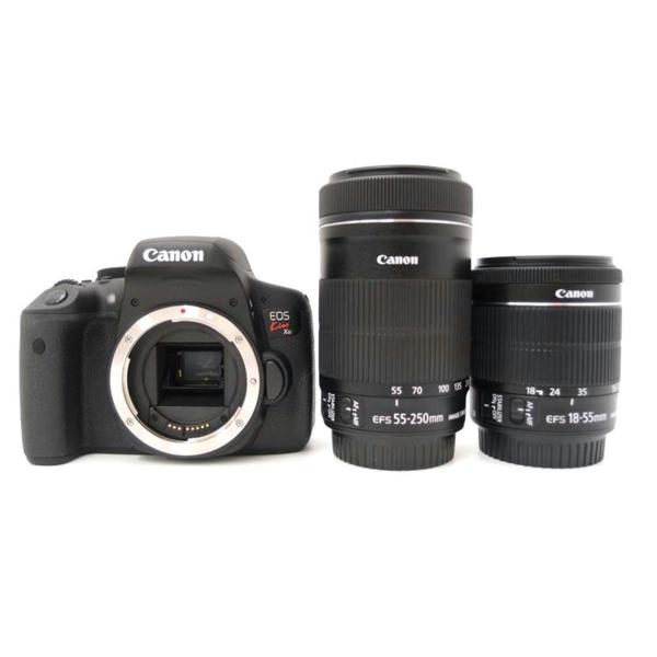 Canon キヤノン/デジタル一眼ダブルズームキット/EOS Kiss X8i ダブルズームキット/171032000422/Bランク/69【中古】 キヤノン Canon キヤノン/デジタル一眼ダブルズームキット/EOS