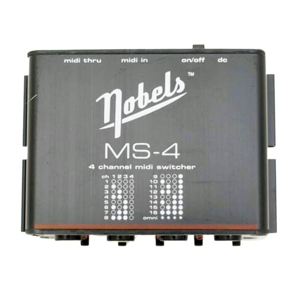 Nobels ノベルズ/MIDIスイッチコントローラー/MS-4/楽器関連/ABランク/69【中古】 Nobels ノベルズ/MIDIスイッチコントローラー/MS-4/楽器関連/ABランク