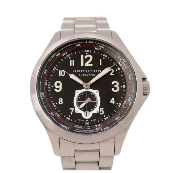 ☆未使用ハミルトン　カーキ アビエーション  H76655133 ☆ Khaki Aviation Khaki QNE Auto - Dial color:Black - H76655133