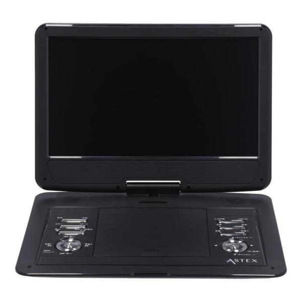 ASTEX 14インチポータブルDVDプレーヤー AS-14TVR01 ASTEX WIS/ポータブルDVDプレーヤー/AS-14TVR01