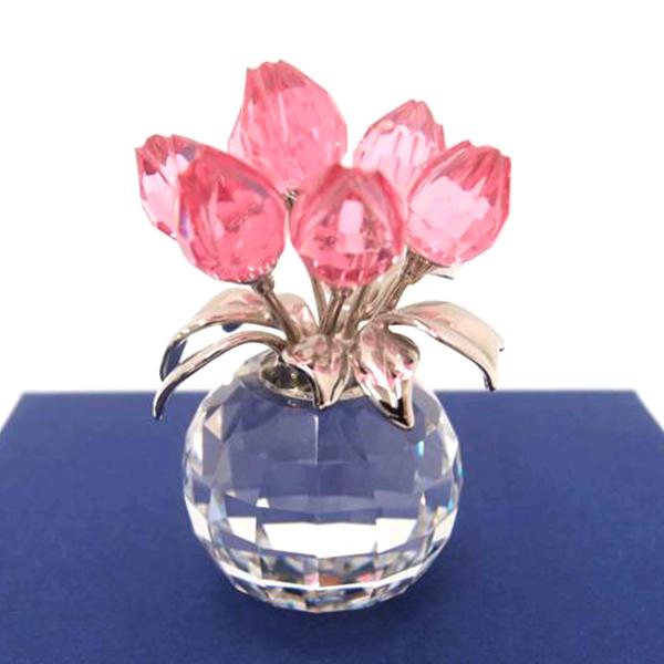 SWAROVSKI（スワロフスキー） スワロフスキー/置物 チューリップローズ