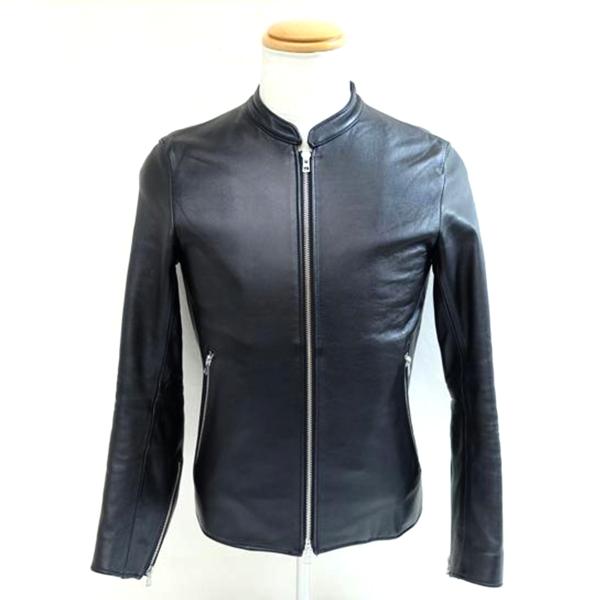 LIDnM（リドム） リドム/羊革シングルライダースジャケット/L17-SS-17