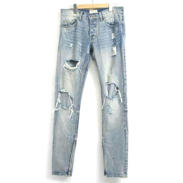 FEAR OF GOD フィアオブゴッド/4th セルビッチクラッシュデニム/30