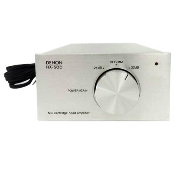 DENON デノン/MCヘッドアンプ/HA-500/111009/オーディオ関連/B