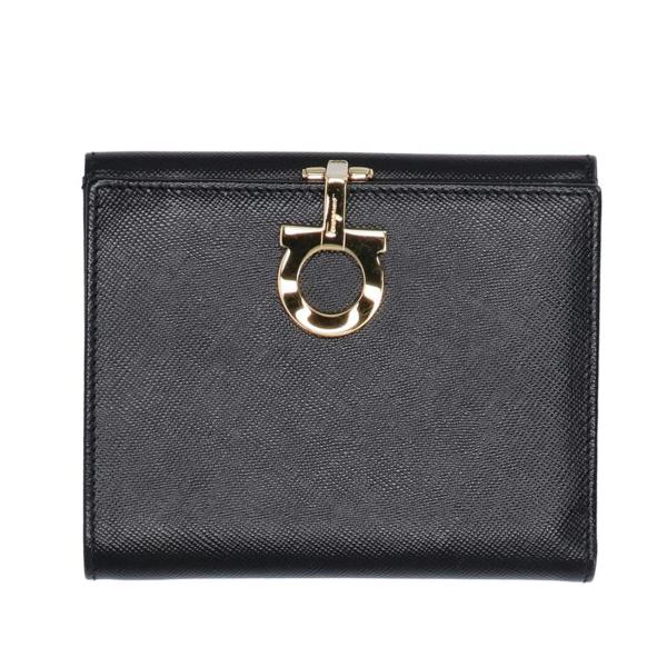 FERRAGAMO（フェラガモ） フェラガモ/ガンチーニレザー二ツ折リ財布