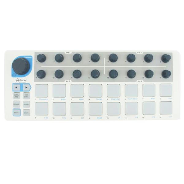 ARTURIA アートリア/midi コントローラー シーケンサー/BEATSTEP/ABランク/75【中古】 ARTURIA アートリア/midi コントローラー シーケンサー/BEATSTEP/AB