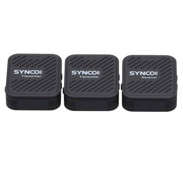 【新品/未使用品】ワイヤレス マイク ピンマイク SYNCO G1 A2 Amazon.co.jp: ワイヤレスマイク, SYNCO G1A2PRO ステレオ
